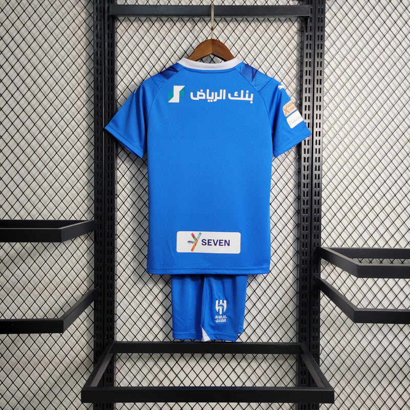 KIT INFANTIL DO AL HILAL 23/24 AZUL