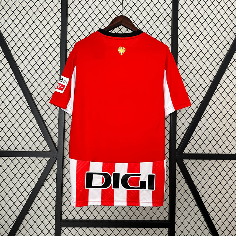 CAMISA DO BILBAO 24/25 VERMELHO E BRANCO