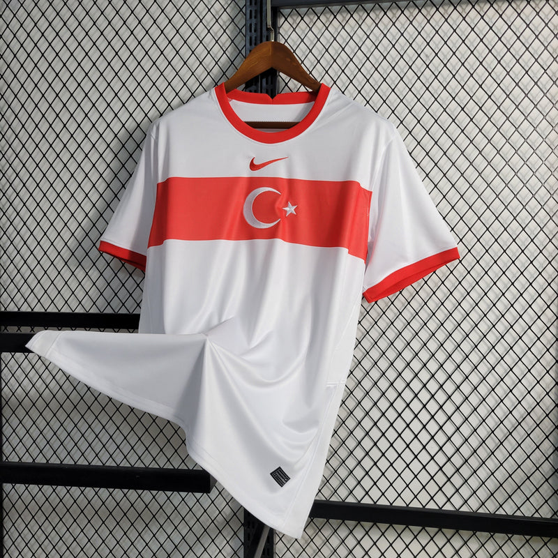 CAMISA A SELEÇÃO DA TURQUIA 23/24 BRANCO