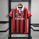 CAMISA RETRÔ DO MILAN 12/13 VERMELHO E PRETO