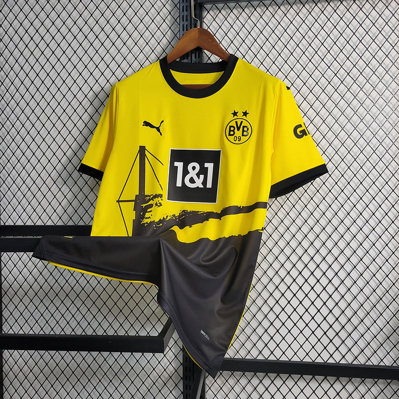 CAMISA DO BORUCIA DORTMUND 24/25 AMARELO E PRETO