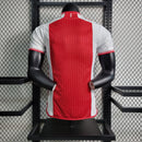 CAMISA VERSÃO PLAYER DO AJAX 24/25 VERMELHO E BRANCO