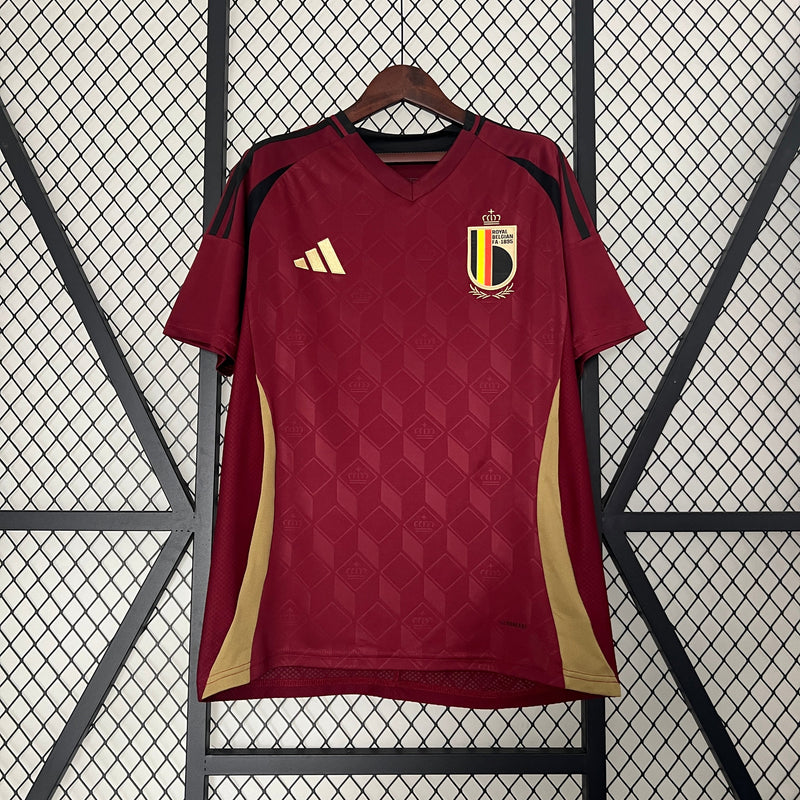 CAMISA A SELEÇÃO DA BELGICA 24/25 VERMELHO